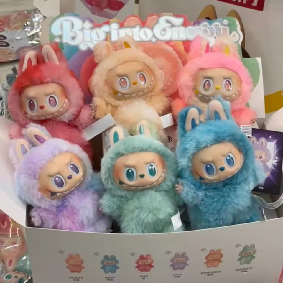 High Quality Anime Figure Labubu High Energy Serie Ahead Vinyl Blind Box Pendant Doll Toy Cute Monster Replica Birthday Gift